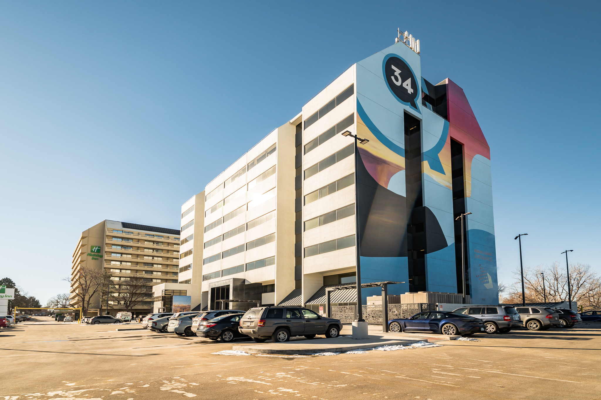 Exterior of Central Park Denver Office Building