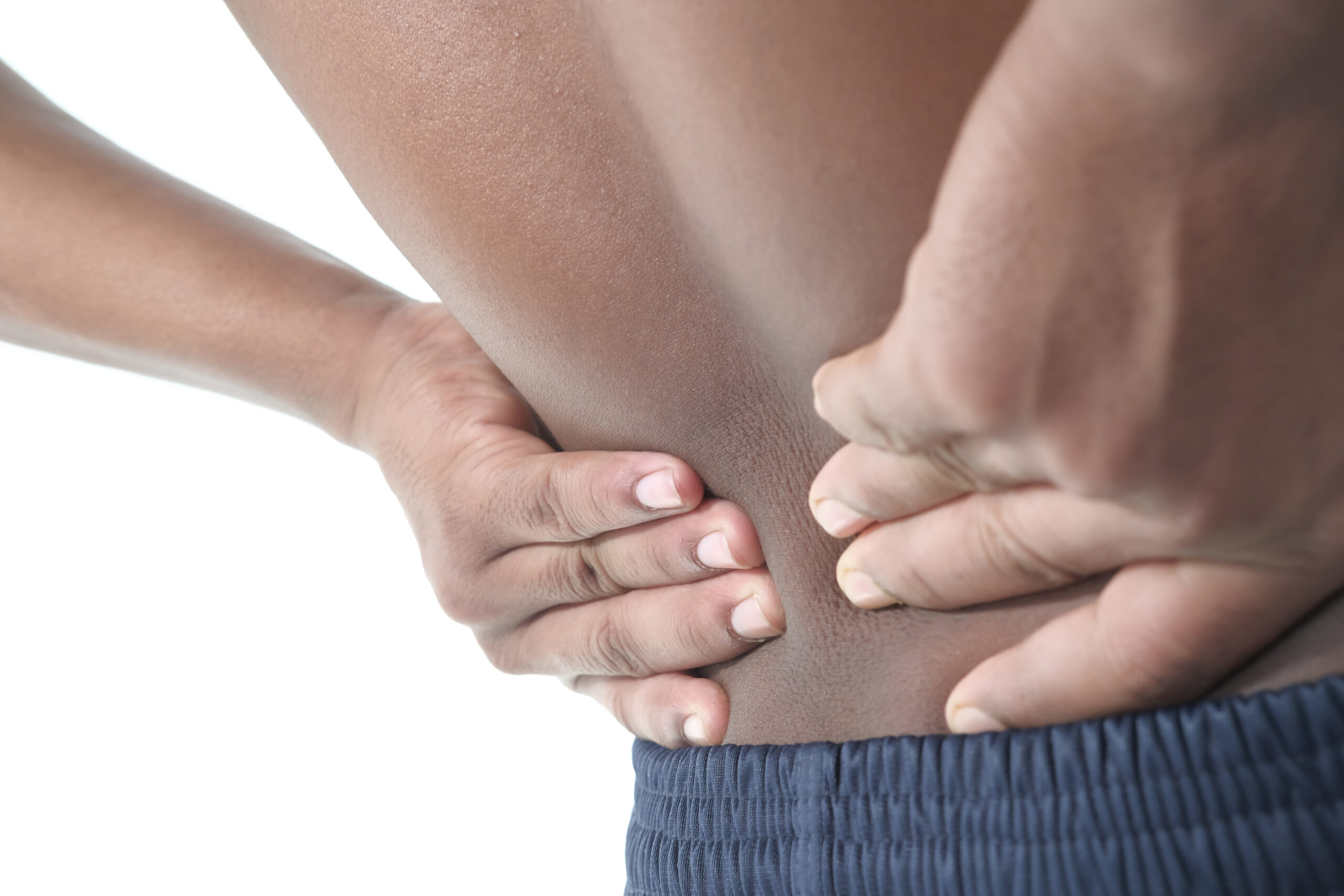 What 5 physical therapy treatments can improve the symptoms of lower back muscle strain?